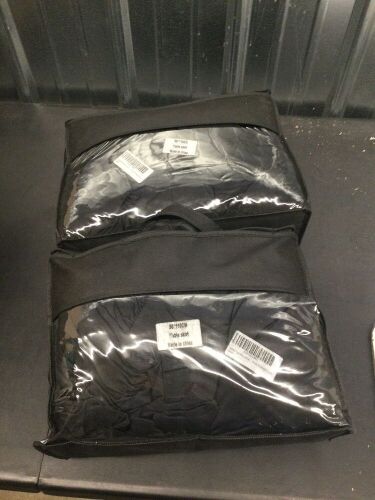 4 Pack Black Round High Top Cocktail Table Cloth - Lot 3709