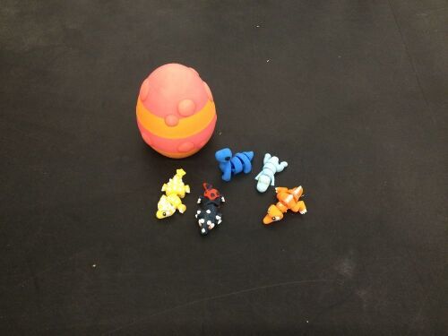 3D Printed Dinosaurs w/ Egg - Lot 3712