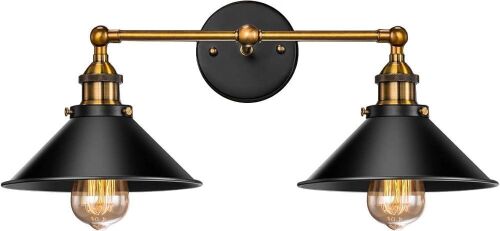 2-Light Bathroom Vanity Light Fixtures - Lot 3738