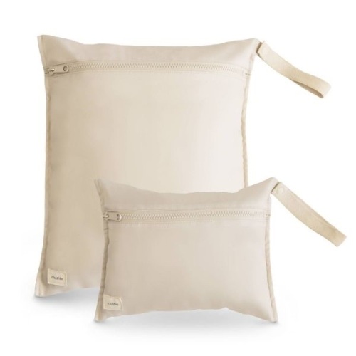 Mushie 2Pk Water Resistant Wet Bag - Lot 184
