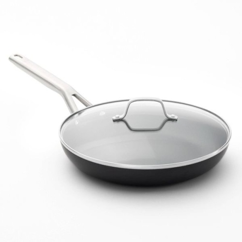 Calphalon 10" Hard Anodized Nonstick Fry Pan with Lid - Lot 101