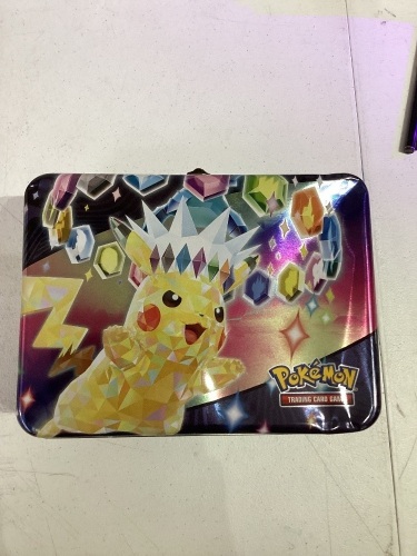 Pokemon Metal trading Card Box  - Lot 102