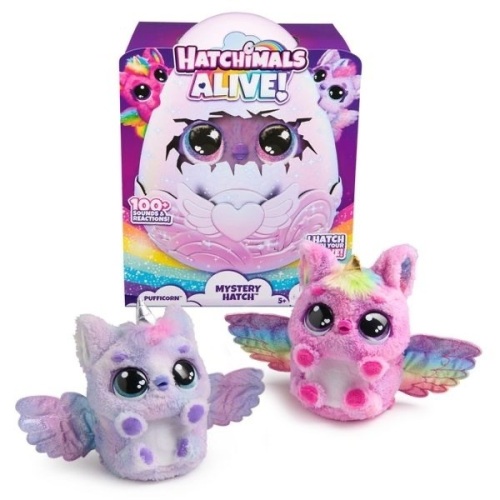 Hatchimals Alive Mystery Hatch Interactive Pufficorn - Lot 204