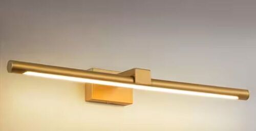 Rennnsan William 23.6 in. 1-Light Gold Linear Dimmable LED Vanity Light - Lot 279JF