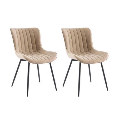 GARVEE Faux Leather Upholstered Dining Chairs, Set of 2 - Lot 354