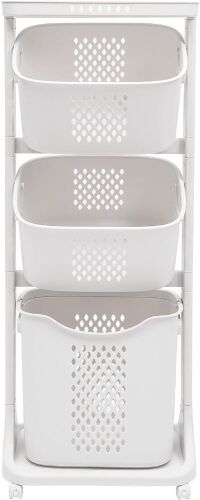 3-Tier Storage Laundry Basket - Lot 376