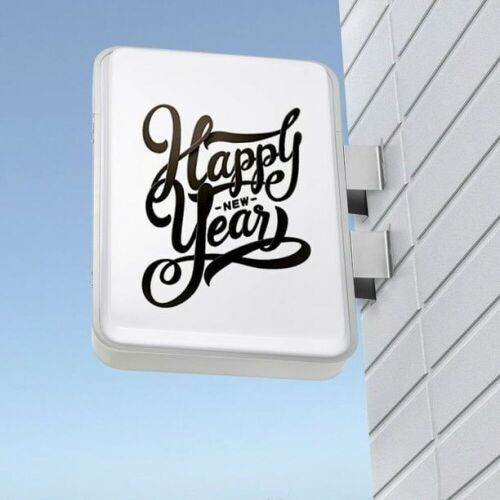 LED Light Box Sign  - Lot 747