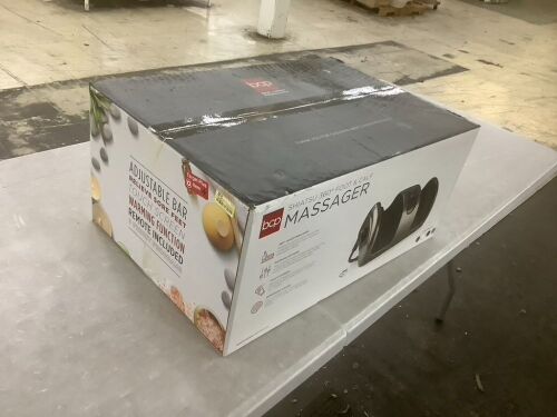 Reflexology Shiatsu Foot Massager w/ High-Intensity Rollers, Remote Control - Lot 204