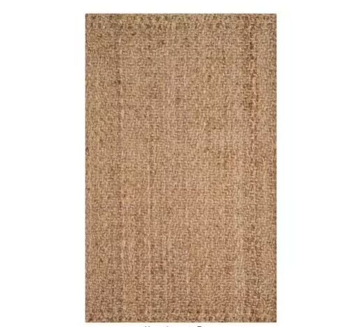 SAFAVIEH Natural Fiber Beige Doormat 2 ft. x 4 ft. Geometric Area Rug - Lot 263JF