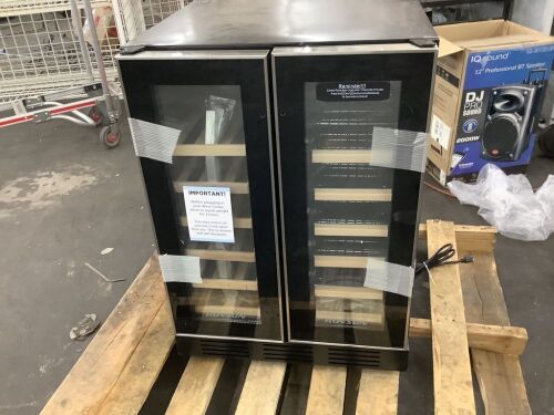 ROVSUN Dual Zone Wine Cooler Fridge with Digital Temperature - Scratch & Dent  - Lot 46