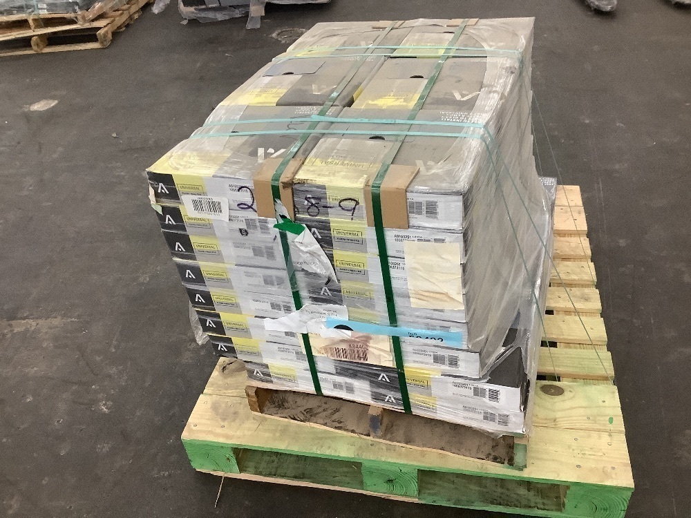 1,440 square feet, (48) Cases of Armstrong Universal Hillside Wheat 3 MIL x 12 in. W x 12 in. L Peel and Stick Water Resistant Vinyl Tile Flooring - Image 4 - Lot 13JF