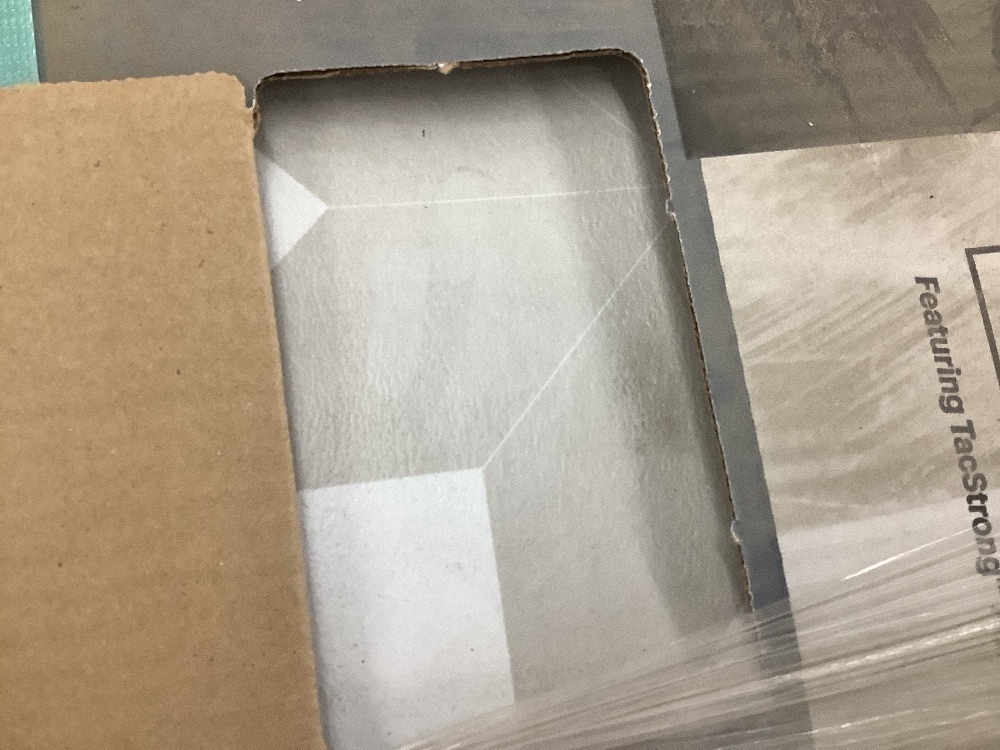1,440 square feet, (48) Cases of Armstrong Universal Hillside Wheat 3 MIL x 12 in. W x 12 in. L Peel and Stick Water Resistant Vinyl Tile Flooring - Image 9 - Lot 13JF