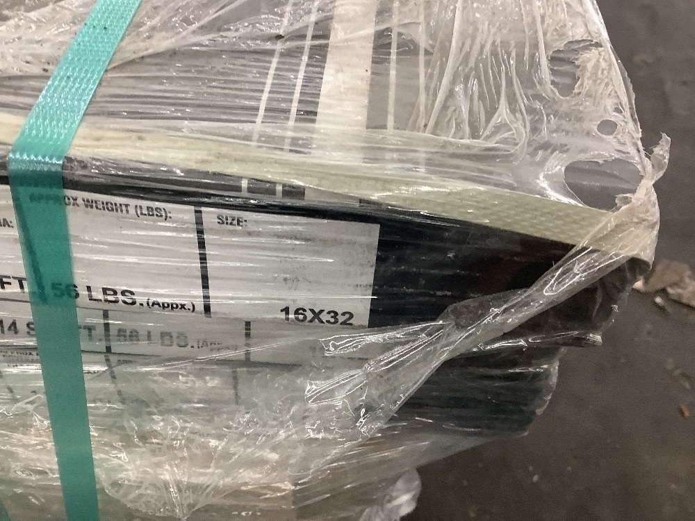 383.4 square feet - (27) Cases of MSI Tavish Nero 16 in. x 32 in. Polished Porcelain Stone Look Floor and Wall Tile - Image 7 - Lot 19JF