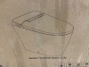 Horow Non-Electric Elongated Bidet Toilet 1.0 GPF in White with ADA Chair Height, Foot Kick to Flush, Map Flush 1000g - Thumbnail 3