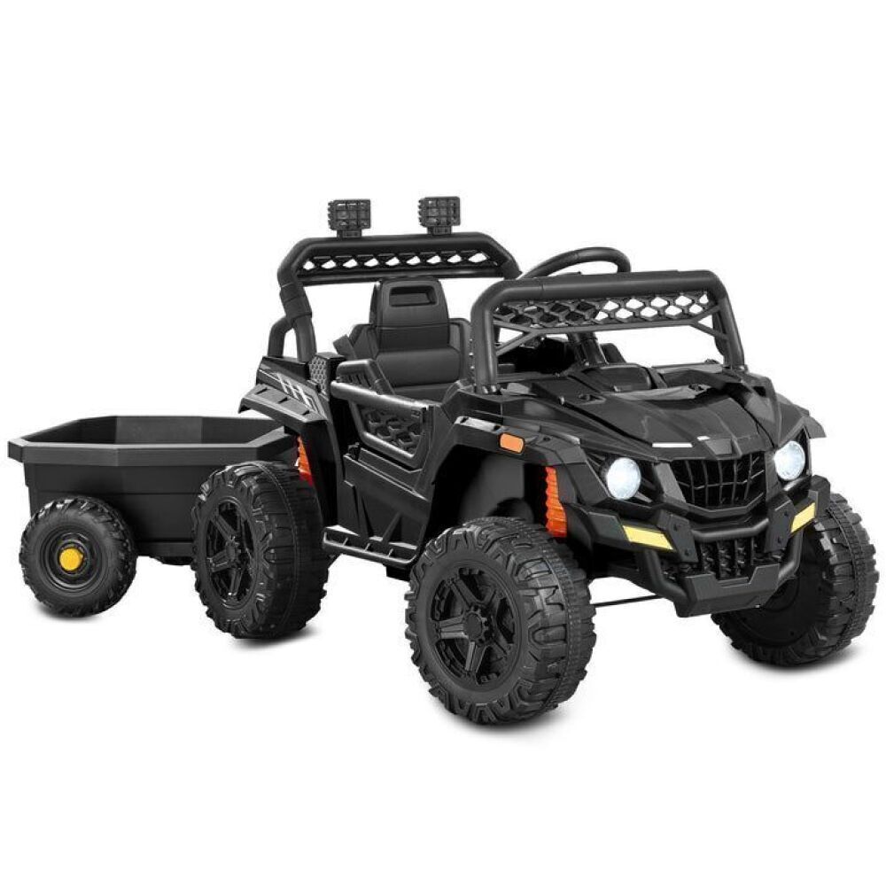 12V Kids Ride-On UTV and Trailer w/Parent Remote Control, LED Lights - Image 1 - Lot 30
