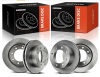 A-Premium Front and Rear Vented Disc Brake Rotors Compatible with Select Ford Models - For F-250/F-350 F250 F350 Super Duty 1999-2004, Excursion 2000-2005, 4PC-Set - Thumbnail 1