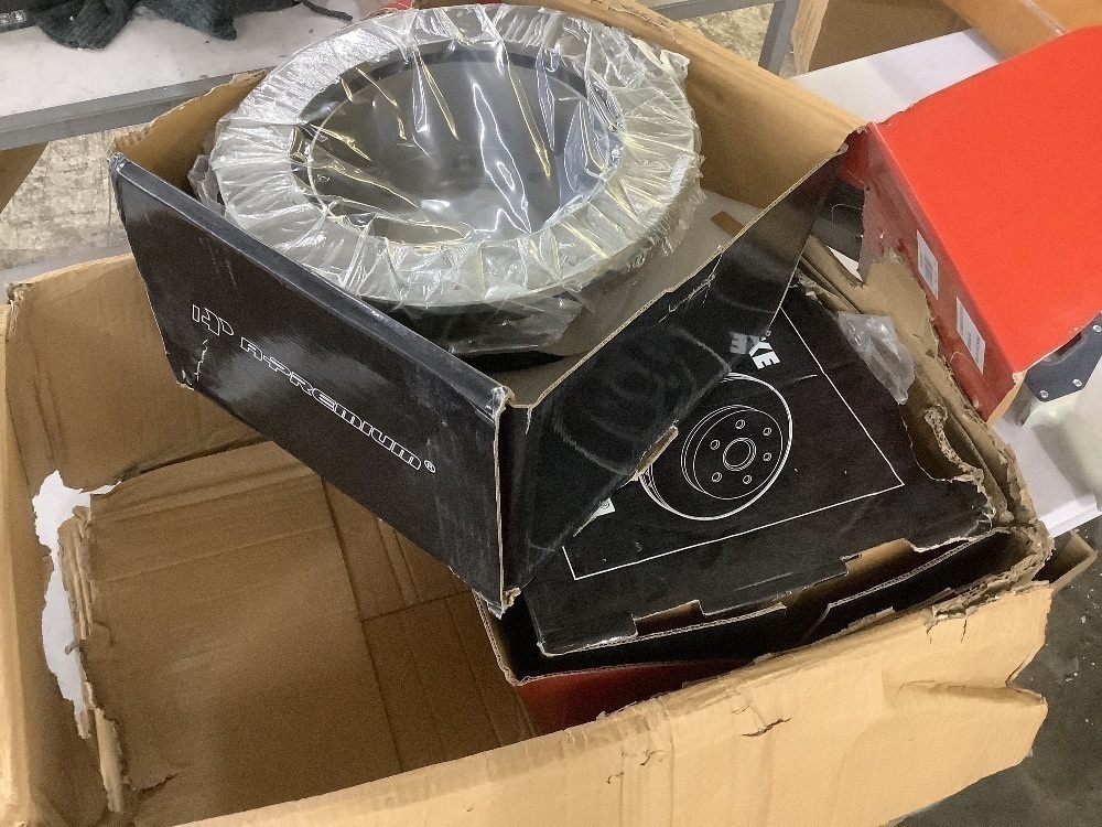 A-Premium Front and Rear Vented Disc Brake Rotors Compatible with Select Ford Models - For F-250/F-350 F250 F350 Super Duty 1999-2004, Excursion 2000-2005, 4PC-Set - Image 2 - Lot 161