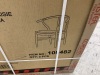 Coaster Set of 2 Dinah Beige and Black Fabric Danish Y-Shaped Back Wishbone Dining Side Chairs - Thumbnail 3