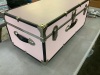 Seward Explorer 30 in. Trunk with Wheels & Lock, Blush - Thumbnail 2