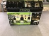 Enbrighten 24 Bulb 48 ft. Outdoor/Indoor Black Vintage LED String Lights, Acrylic Edison Bulbs - Thumbnail 2
