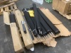 Vingli Above Ground Pool Fence. Includes: (1) 4' x 60' (missing 3 bags of hardware), and (2) 5' x 12' Sections - Thumbnail 1