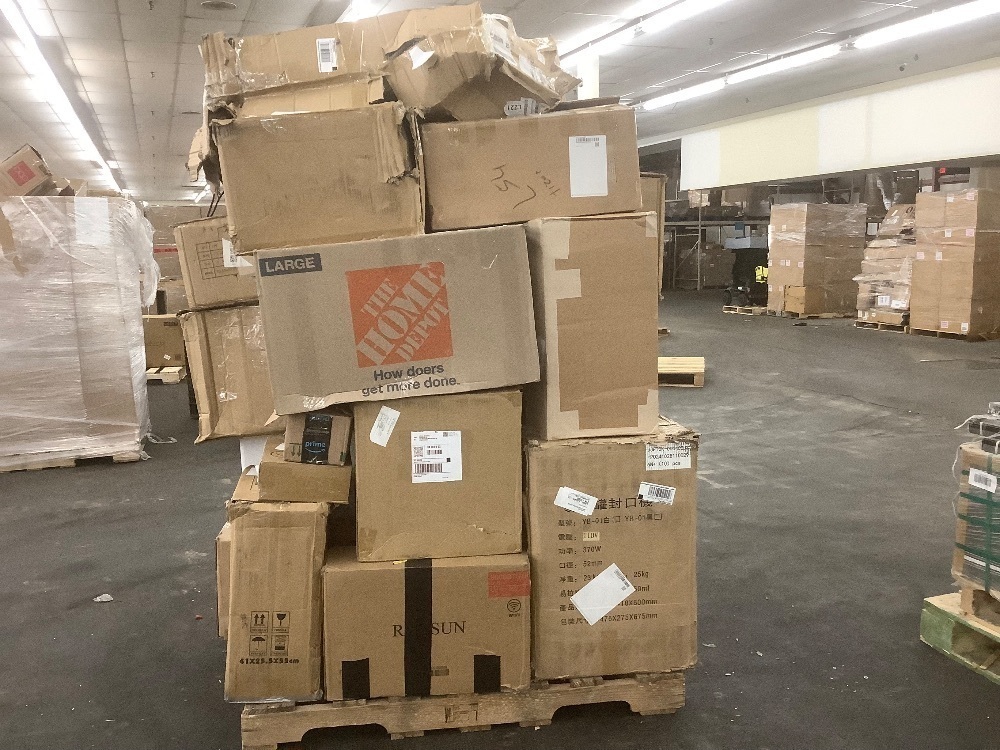 Salvage Pallet. Items Will Be Damaged and Incomplete.  - Image 1 - Lot 187