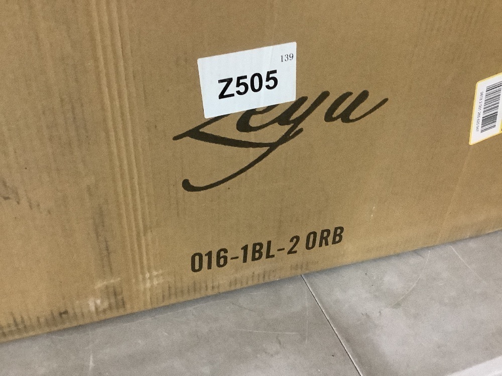 Jazava Farmhouse 17.7 in. Outdoor Hardwired Oil Rubbed Bronze Finish Gooseneck Barn Light Sconce - Image 3 - Lot 260JF