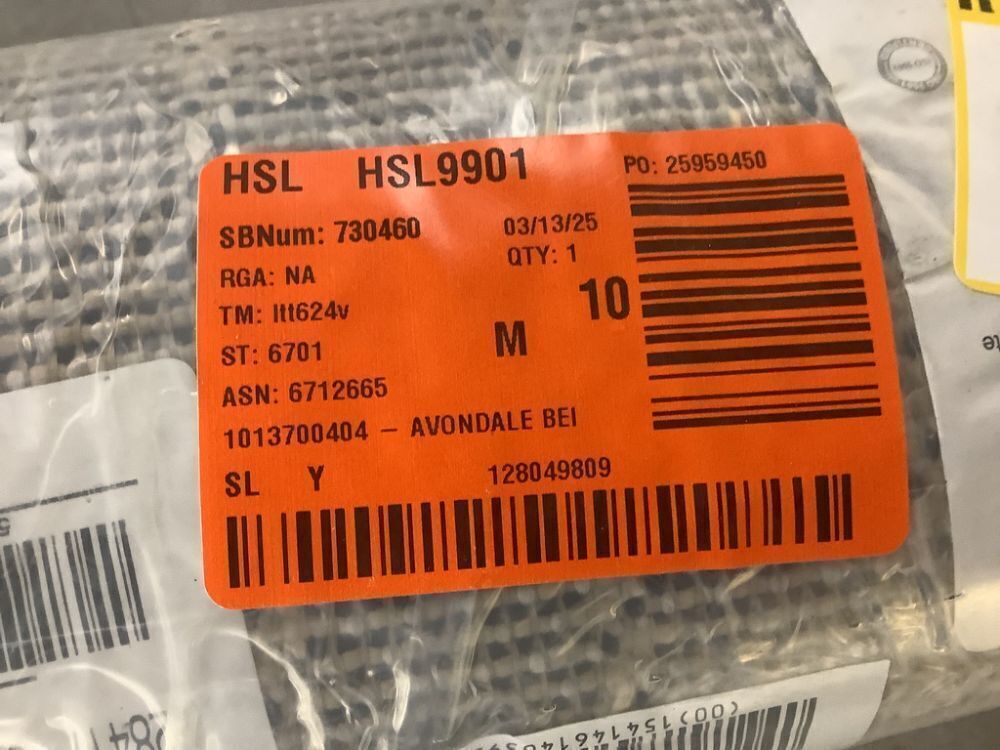 Hampton Bay Avondale Beige Doormat 2 ft. x 7 ft. Striped Indoor/Outdoor Area Rug - Image 3 - Lot 310JF