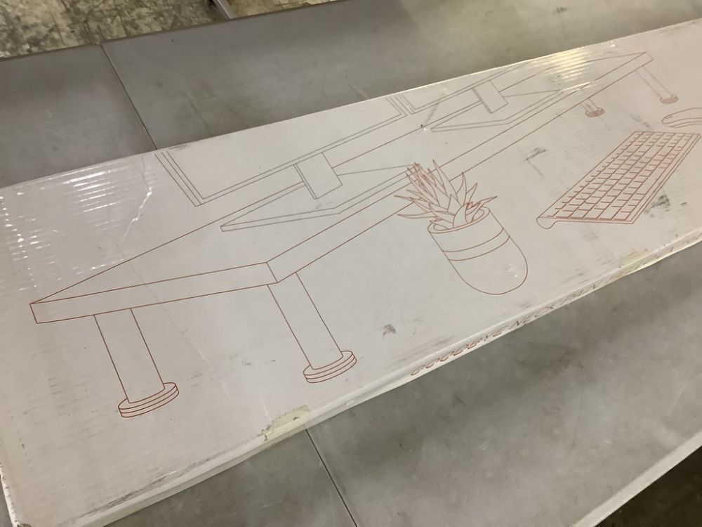 Bamboo Dual Monitor Stand  - Image 3 - Lot 314