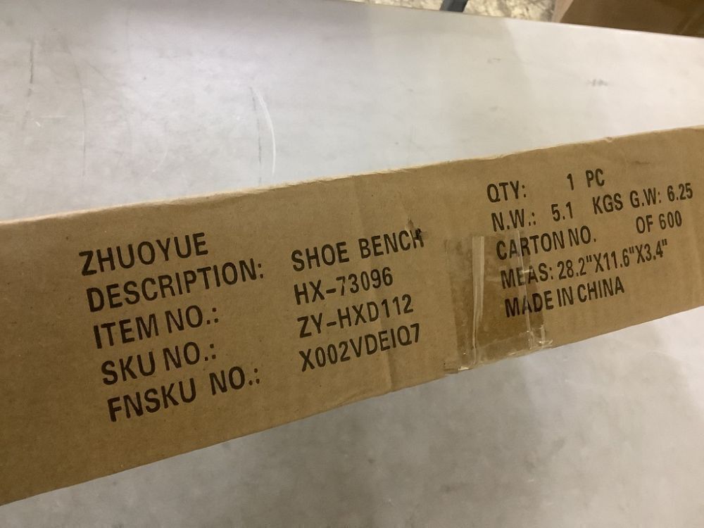 3-Tier Bamboo Shoe Rack Bench - Image 6 - Lot 316