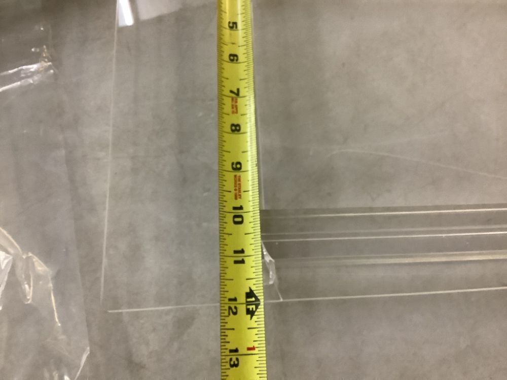 Folding Acryclic Tray Table - Small Interior Crack  - Image 7 - Lot 326