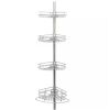 Zenna Home Tension Pole Shower Caddy in Chrome - Thumbnail 1