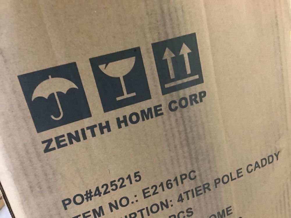 Zenna Home Tension Pole Shower Caddy in Chrome - Image 6 - Lot 330JF