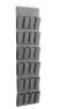 Lot of (6) Everbilt 62.60 in. H 12-Pair Gray Fabric Hanging Shoe Organizers - Thumbnail 1