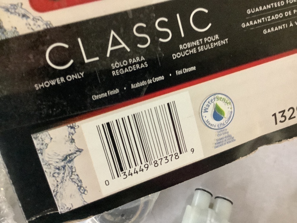 Delta Classic Single-Handle 5-Spray Shower Faucet in Chrome (Valve Included) - Image 7 - Lot 365JF