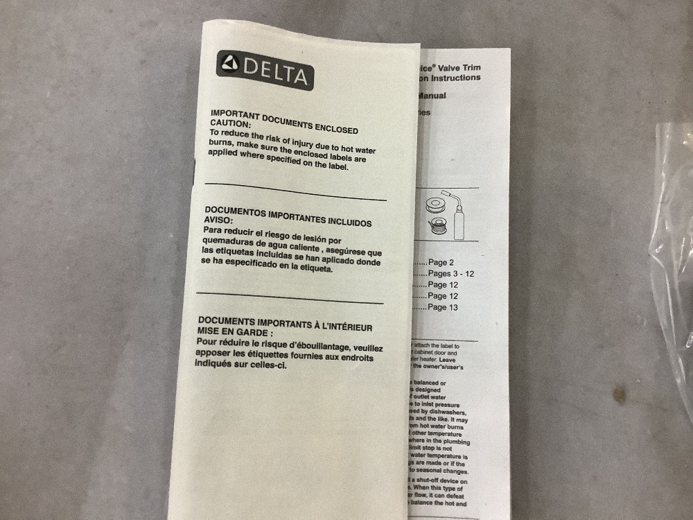 Delta Classic Single-Handle 5-Spray Shower Faucet in Chrome (Valve Included) - Image 8 - Lot 365JF