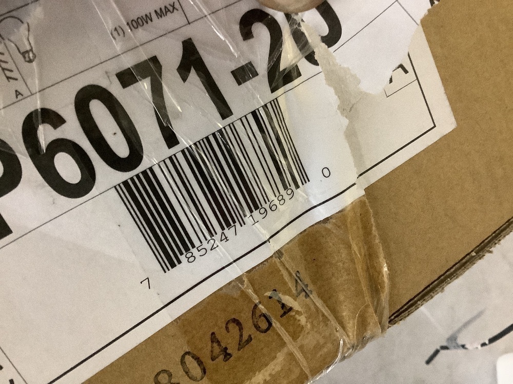 Progress Lighting Edition Collection 1-Light Antique Bronze Water Glass Traditional Outdoor Medium Wall Lantern Light - Image 5 - Lot 373JF