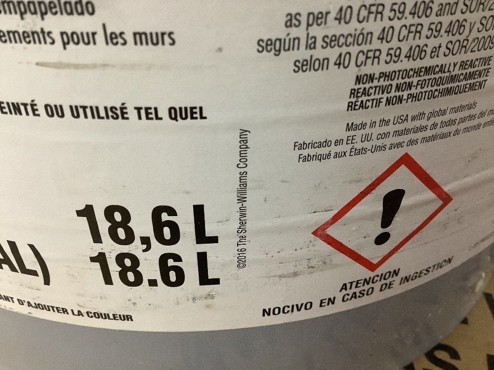 5-Gallon Bucket of Sherwin Williams PrepRite ProBlock. Unopened Old Stock. Unknown Condition Inside - Image 3 - Lot 561JF