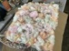 12-Piece Artificial Silk Rose Flower Wall Panel - Thumbnail 3