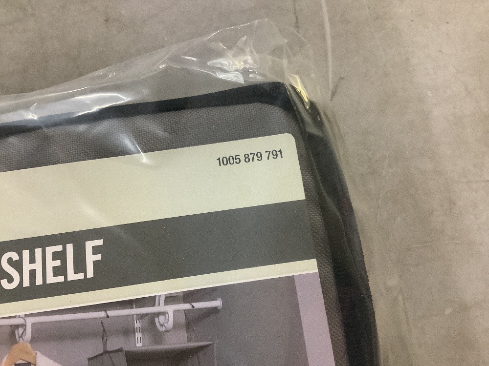 Lot of (2) Everbilt 5-Pocket Hanging Fabric Shelves - Image 3 - Lot 763JF