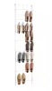 Everbilt 77.50 in. H 16-Pair White Steel Hanging Shoe Organizer - Thumbnail 1