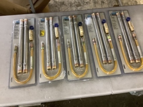 Lot of (5) Everbilt Gas Water Heater Installation Kits - Lot 876JF