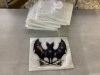 Lot of (16) Plastic Bat Decor Pieces - Thumbnail 1