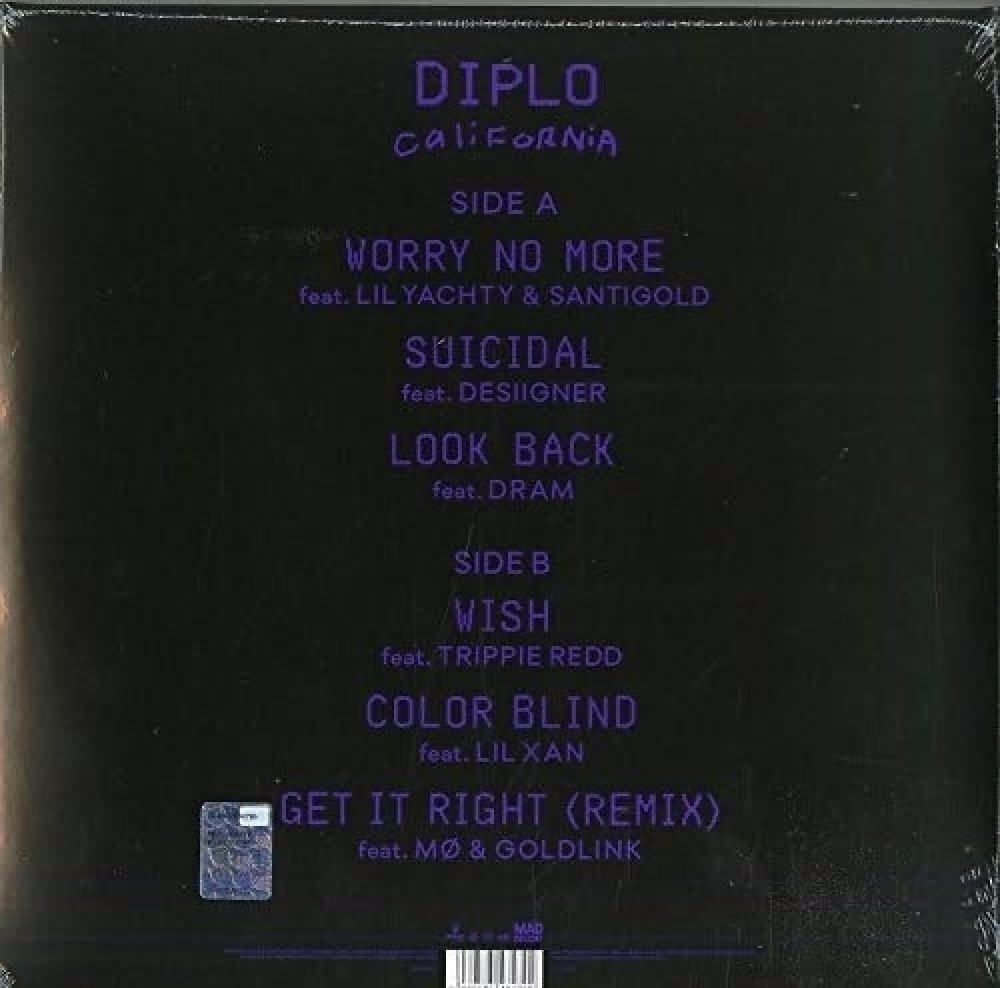 Diplo California Vinyl - Image 2 - Lot 3070
