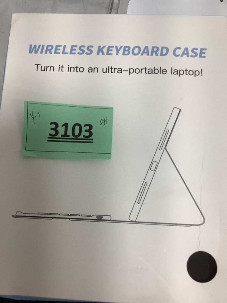 Universal Touchpad Keyboard Case for Tablets - Image 2 - Lot 3103