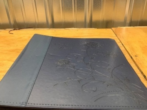 Navy Blue Photo Album - Lot 3179