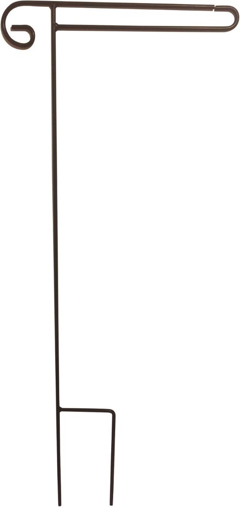 Greenleaf classics Premium Garden Flag Stand, Powder Coated, Weather Proof, for 12 x 18 inch Small Flags, Black - Image 1 - Lot 3362