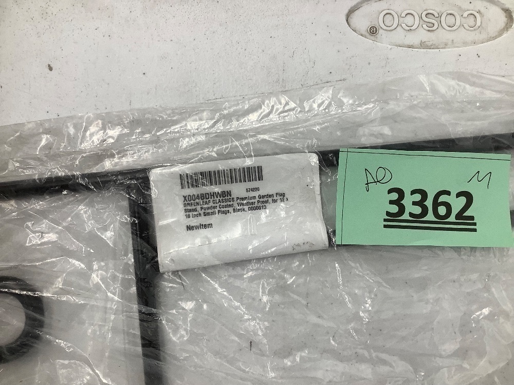 Greenleaf classics Premium Garden Flag Stand, Powder Coated, Weather Proof, for 12 x 18 inch Small Flags, Black - Image 3 - Lot 3362