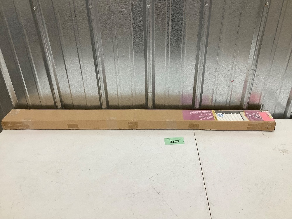 Cordless one inch vinyl blinds - white - Image 5 - Lot 3572