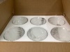 Fixture Replacement Shade, E26 Base with 1-5/8" Fitter, Cone Replacement Shade for Pendant Light, Wall Sconce, Vanity Light, Table Lamp, Ceiling Fan Light (6 Pack Clear Glass) - Thumbnail 2